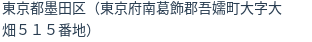 住所(登記所在地)