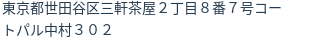 住所(登記所在地)