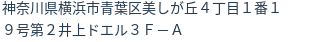 住所(登記所在地)