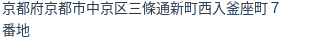 住所(登記所在地)