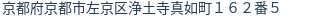 住所(登記所在地)