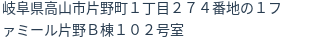 住所(登記所在地)