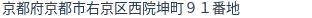 住所(登記所在地)