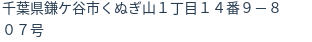 住所(登記所在地)