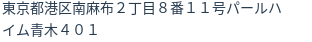 住所(登記所在地)