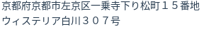 住所(登記所在地)