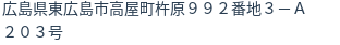 住所(登記所在地)