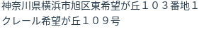 住所(登記所在地)