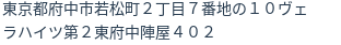 住所(登記所在地)