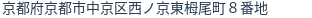 住所(登記所在地)