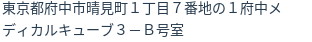 住所(登記所在地)