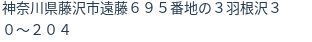 住所(登記所在地)