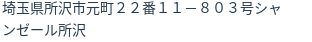 住所(登記所在地)