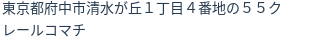 住所(登記所在地)