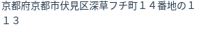 住所(登記所在地)