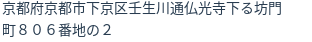住所(登記所在地)