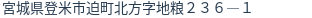 住所(登記所在地)