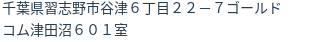 住所(登記所在地)