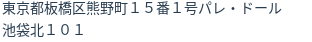 住所(登記所在地)