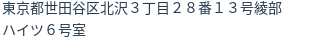 住所(登記所在地)