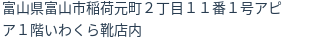 住所(登記所在地)