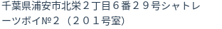 住所(登記所在地)