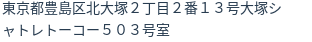 住所(登記所在地)