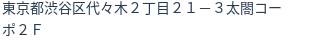 住所(登記所在地)