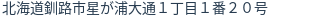 住所(登記所在地)