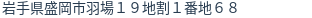 住所(登記所在地)