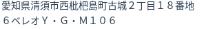 住所(登記所在地)
