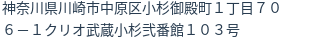 住所(登記所在地)