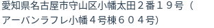 住所(登記所在地)