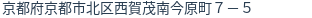 住所(登記所在地)