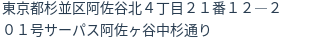 住所(登記所在地)