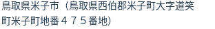 住所(登記所在地)
