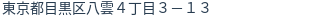 住所(登記所在地)