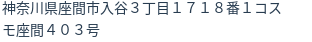 住所(登記所在地)