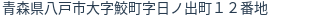 住所(登記所在地)