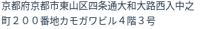 住所(登記所在地)