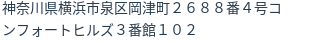 住所(登記所在地)