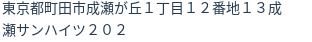 住所(登記所在地)