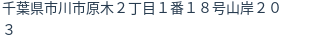 住所(登記所在地)