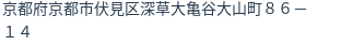 住所(登記所在地)