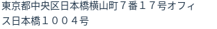 住所(登記所在地)