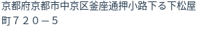 住所(登記所在地)