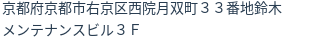 住所(登記所在地)