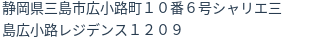 住所(登記所在地)