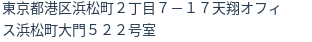 住所(登記所在地)