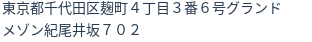 住所(登記所在地)
